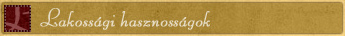 Lakossgi hasznossgok