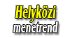 Hivatalos helyközi autóbusz menetrend