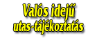 Valós idejű utas-tájékoztatás