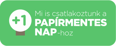 Papírmentes nap - Mi is csatlakoztunk
